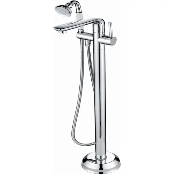 Напольный смеситель для ванны Gerhans K13219-1 хром