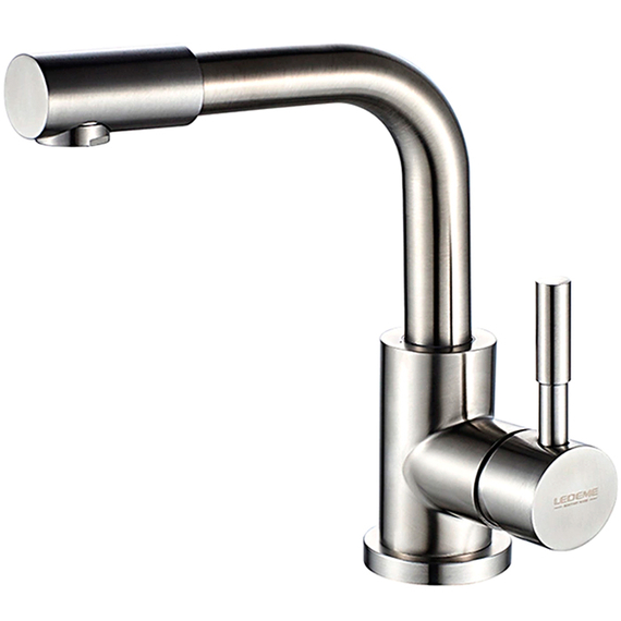 Смеситель для раковины Ledeme R L1098-4 из нержавейки