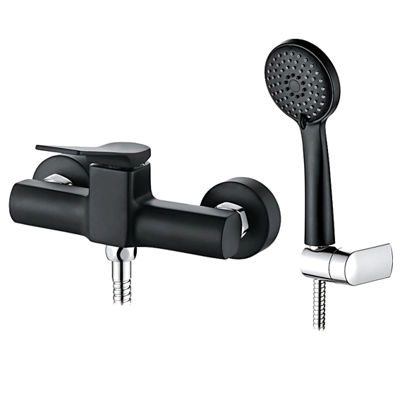 Смеситель для душа Ledeme H75B L2075B черный