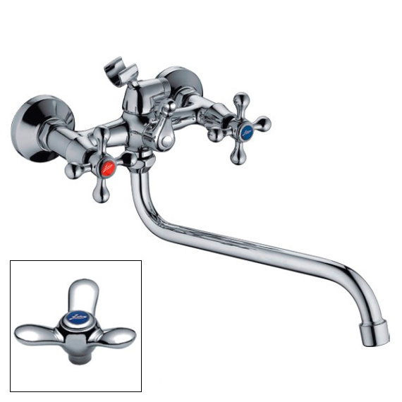 Смеситель для ванны Ledeme H12 L2112 хром