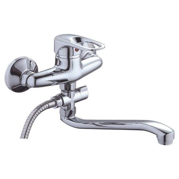 Смеситель для ванны Ledeme R L2128 хром