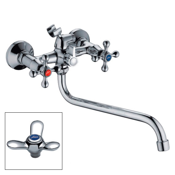 Смеситель для ванны Ledeme H12 L2312 хром