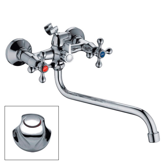 Смеситель для ванны Ledeme H26 L2326 хром