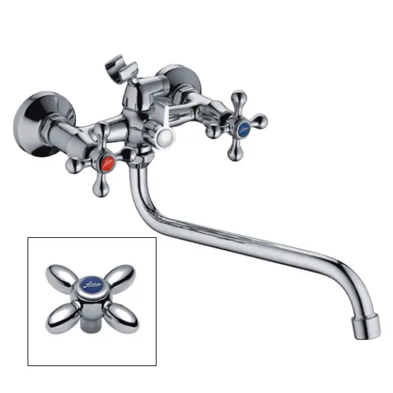 Смеситель для ванны Ledeme H27 L2327 хром