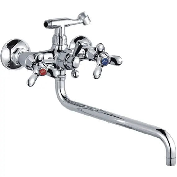 Смеситель для ванны Ledeme H12 L2612-2 хром
