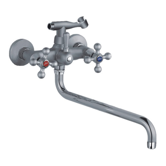 Смеситель для ванны Ledeme H19-1 L2619-1 матовый хром