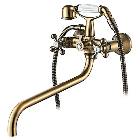 Смеситель для ванны Ledeme H19C L2619C бронзовый