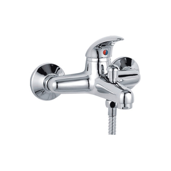 Смеситель для ванны Ledeme H38-B L3038-B с коротким изливом силумин
