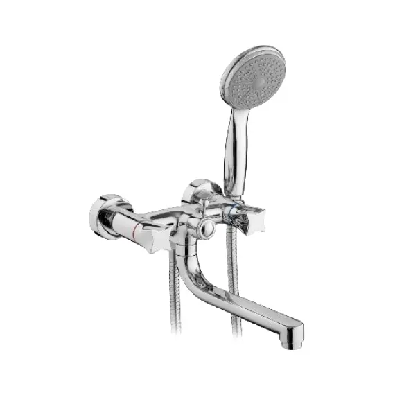 Смеситель для ванны Ledeme H87 L3287 хром