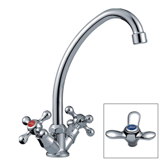 Смеситель для кухни Ledeme H12 L4012 хром