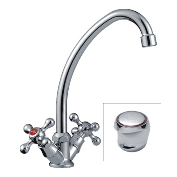 Смеситель для кухни Ledeme H17 L4017 хром