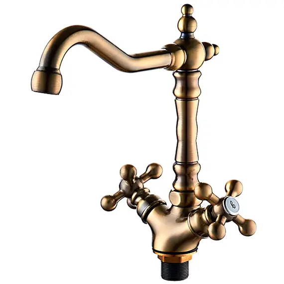 Смеситель для кухни Ledeme L4019C бронзовый