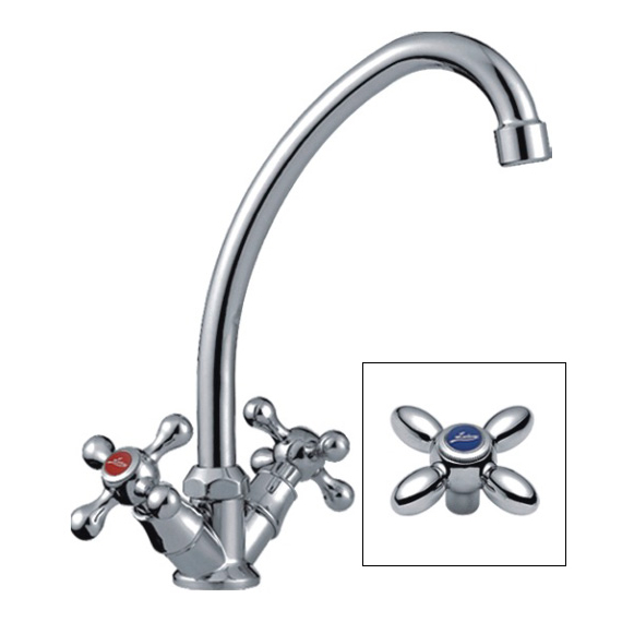 Смеситель для кухни Ledeme H27 L4027 хром