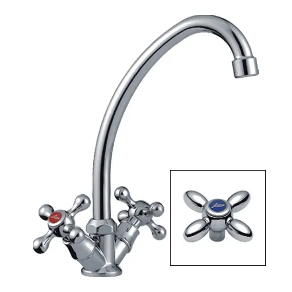 Смеситель для кухни Ledeme H27 L4027 хром
