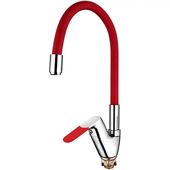 Смеситель для кухни с гибким изливом Ledeme L4153-1 хром