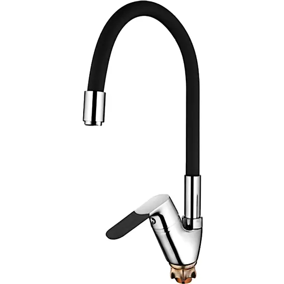 Смеситель для кухни с гибким изливом Ledeme RL4153-2 хром