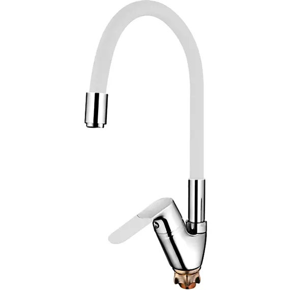 Смеситель для кухни с гибким изливом Ledeme L4153-3 хром