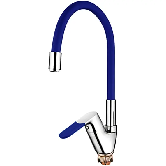 Смеситель для кухни с гибким изливом Ledeme L4153-6 хром