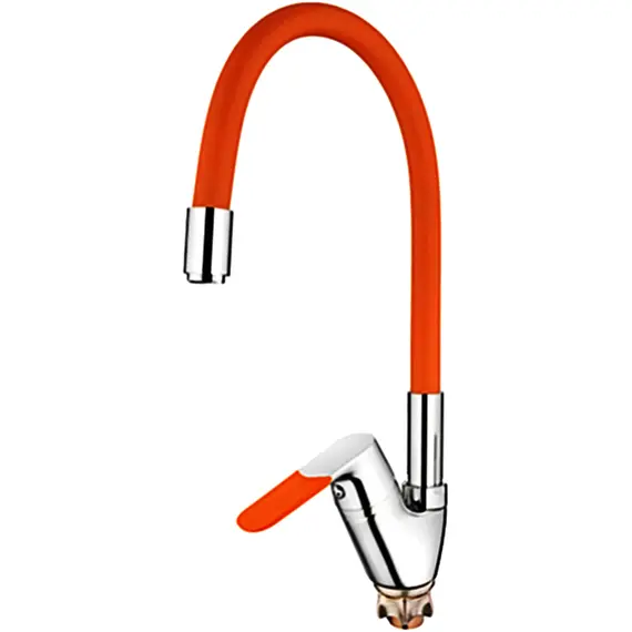 Смеситель для кухни с гибким изливом Ledeme L4153-7 хром