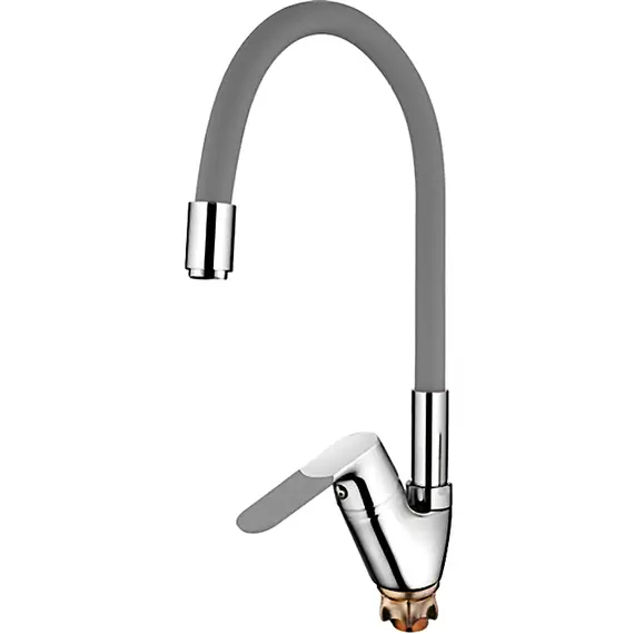 Смеситель для кухни с гибким изливом Ledeme H53 L4153-9 хром