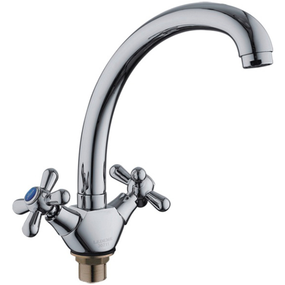 Смеситель для кухни Ledeme H18 L4218-2 хром