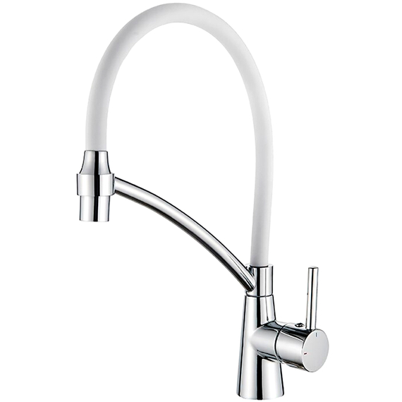 Смеситель для кухни с гибким изливом с душем Ledeme L4399-3 хром
