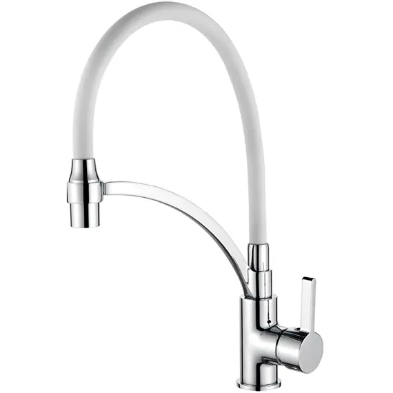 Смеситель для кухни с гибким изливом с душем Ledeme L4499-3 хром
