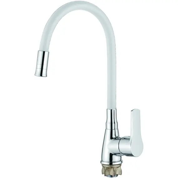 Смеситель для кухни с гибким изливом с душем Ledeme L4699-3 хром