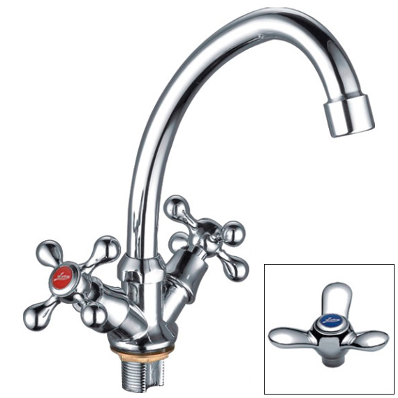 Смеситель для кухни Ledeme H12 L4912 хром