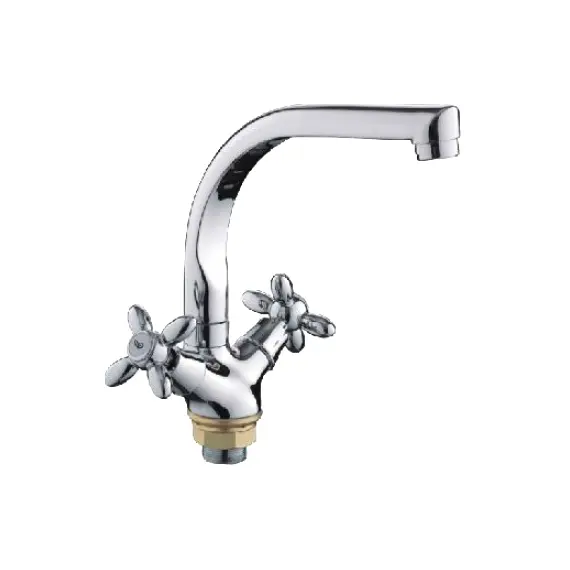 Смеситель для кухни Ledeme L5827-2 хром