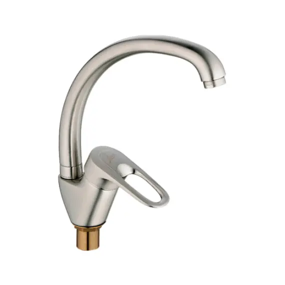 Смеситель для кухни Ledeme H04A L5904A суперсталь