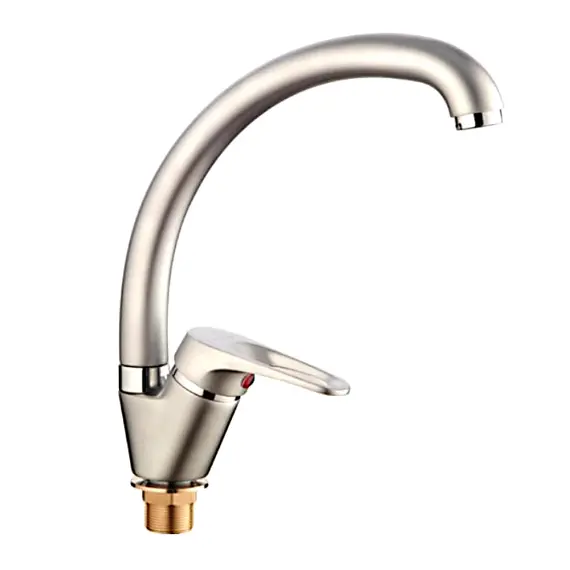 Смеситель для кухни Ledeme H13-1 L5913-1 матовый хром