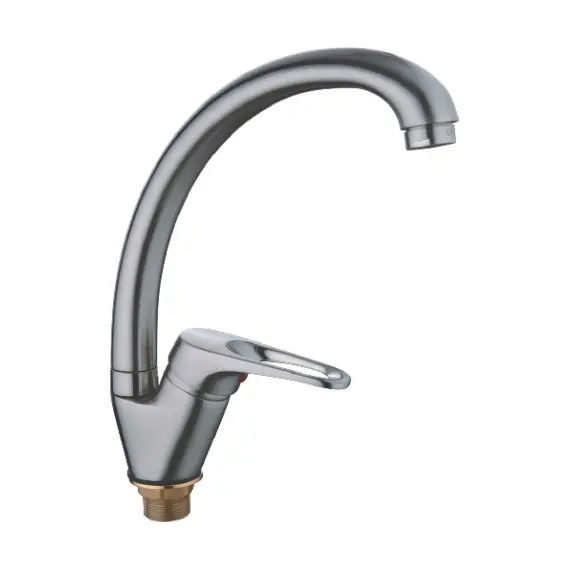 Смеситель для кухни Ledeme H13A L5913A суперсталь