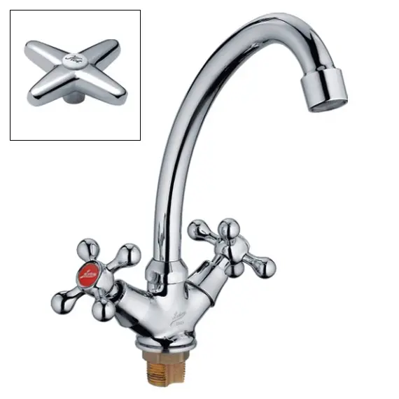 Смеситель для кухни Ledeme H20 L5920 хром