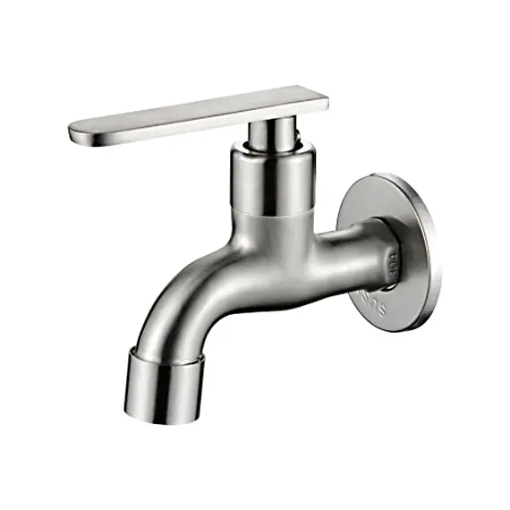 Кран водоразборный Ledeme L70101 нержавеющая сталь