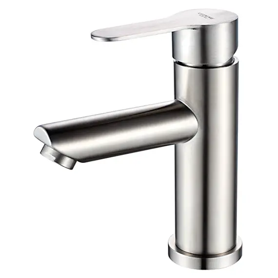 Смеситель для умывальника Ledeme L71003 нержавеющая сталь