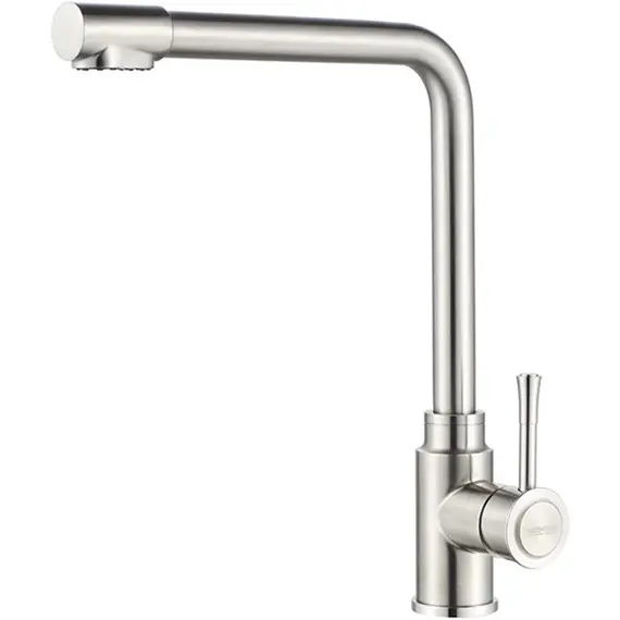 Смеситель для кухни Ledeme L74155-3 суперсталь