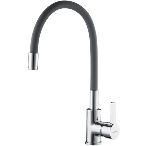 Смеситель для кухни с гибким изливом Ledeme Rainbow L4898-9 хром