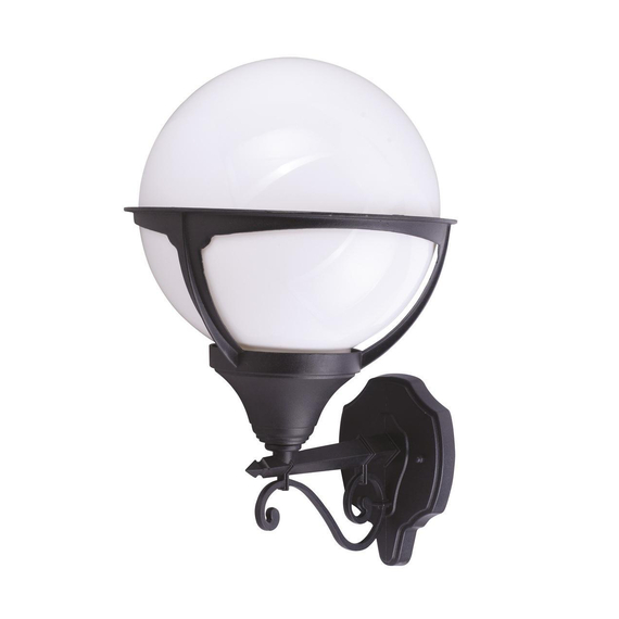 Уличный настенный светильник Arte Lamp Monaco A1491AL-1BK