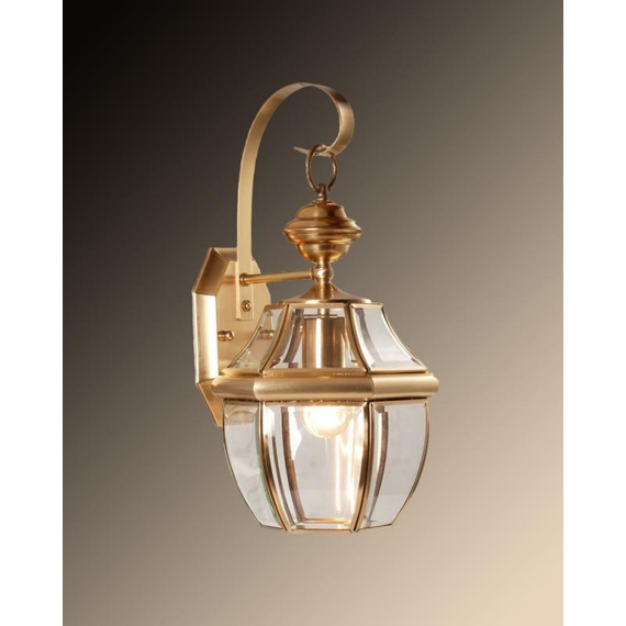 Уличный настенный светильник Arte Lamp Vitrage A7823AL-1AB