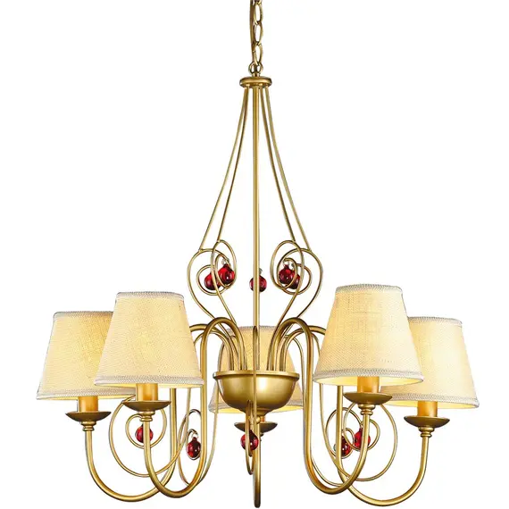 Люстра подвесная Arte Lamp Neapolitan A3007LM-5BZ