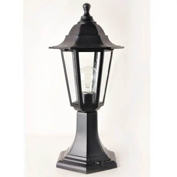 Наземный низкий светильник Arte Lamp Belgrade A1214FN-1BK