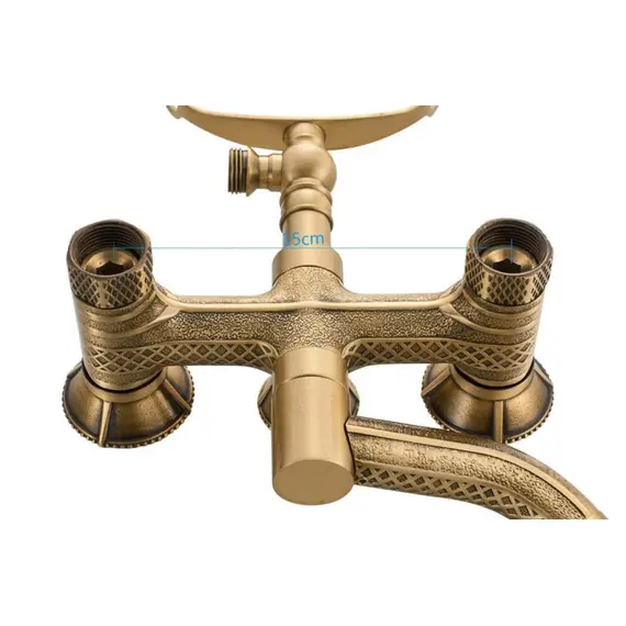 Смеситель для ванны Gerhans K18 K13018 бронзовый, изображение 13