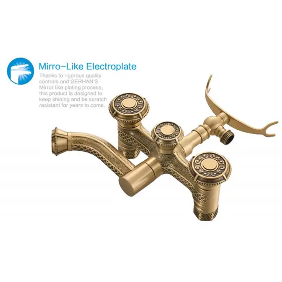 Смеситель для ванны Gerhans K18 K13018 бронзовый, изображение 6