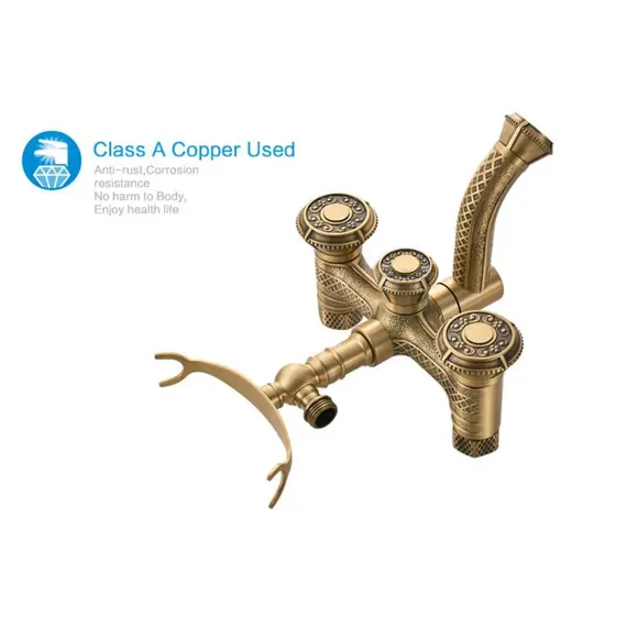 Смеситель для ванны Gerhans K18 K13018 бронзовый, изображение 8