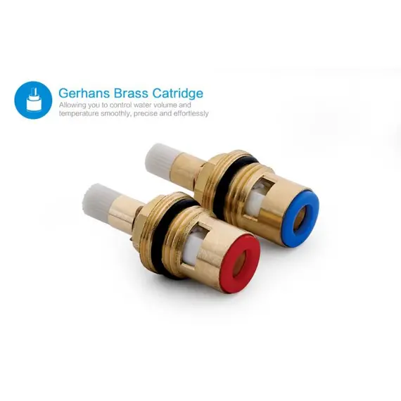 Смеситель для ванны Gerhans K18 K13018 бронзовый, изображение 9