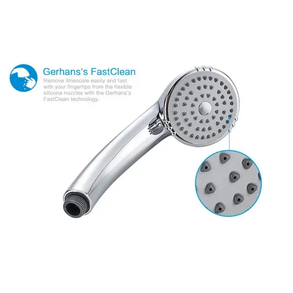 Смеситель для ванны Gerhans Pillar K13106 хром, изображение 14