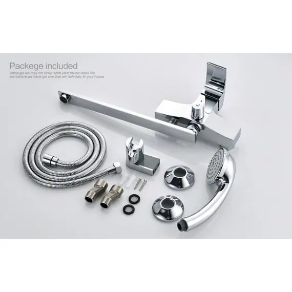 Смеситель для ванны Gerhans K14 K13114 хром, изображение 16