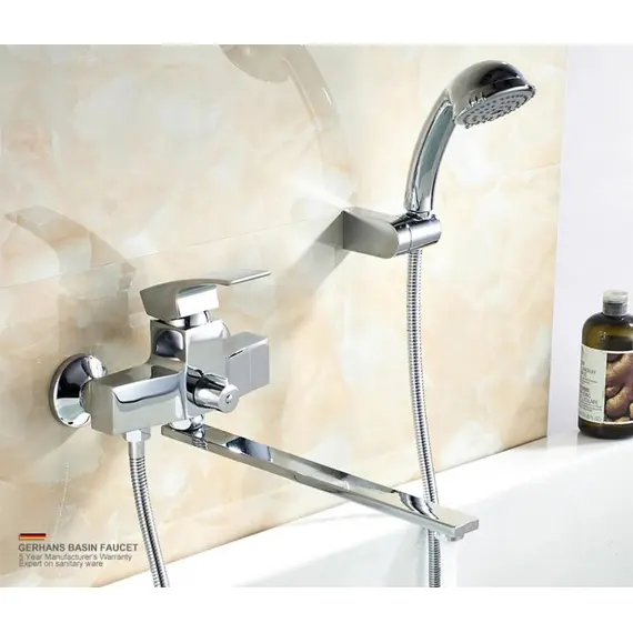 Смеситель для ванны Gerhans K14 K13114 хром, изображение 2