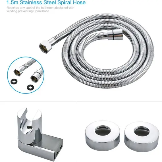 Смеситель для ванны Gerhans K15W K13115W белый/хром, изображение 15